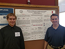 Austin and Scott at the Snyder Scholars poster session, August 2019